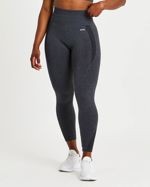 AYBL Balance V2 Seamless Leggings Negros | EQXPFRC-56