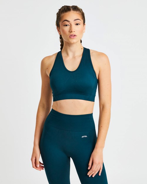 AYBL Balance V2 Seamless Sports Bra Verdes | GPRSDLA-95