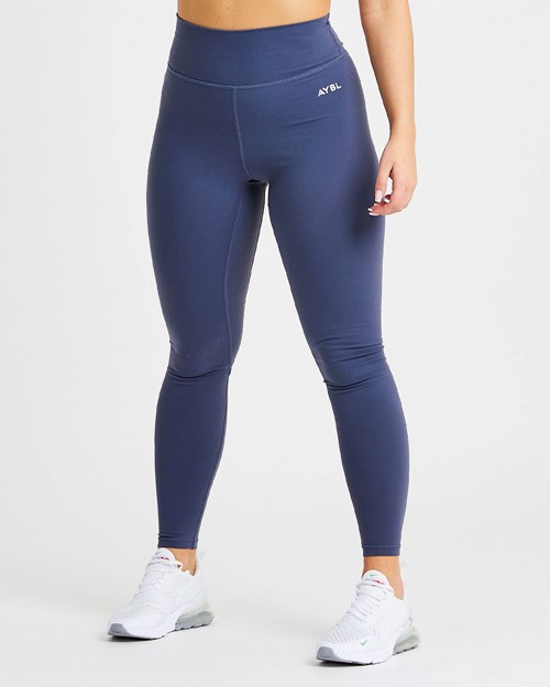 AYBL Core Leggings Azul Marino Azules | PZFSBXT-65