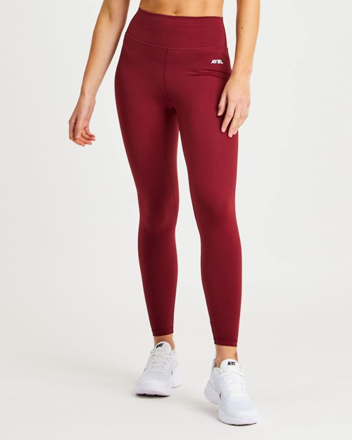 AYBL Core Leggings Mauve Wine | SWUVZQX-61