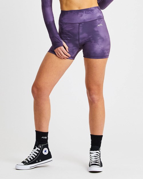AYBL Core Shorts Morados | KLBYNVF-41