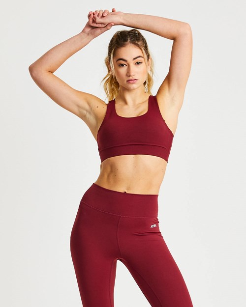 AYBL Core Sports Bra Mauve Wine | TCMAFSE-68