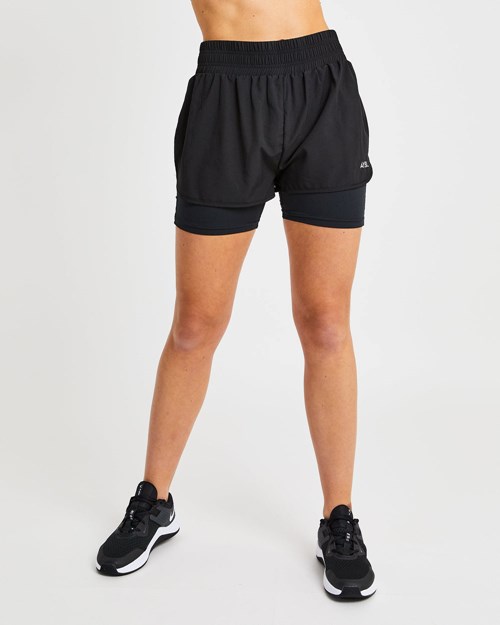 AYBL Define Shorts Negros | AXHNCBL-78