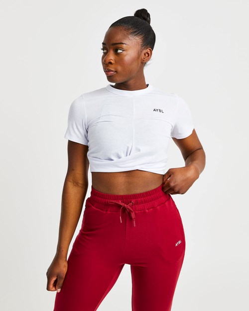 AYBL Element Twist Top Blancos | TPNXLGB-57