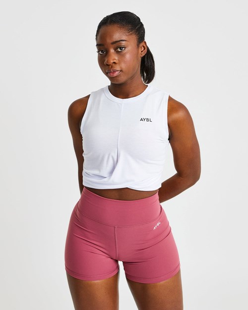 AYBL Element Twist Vest Blancos | EMQITOH-49