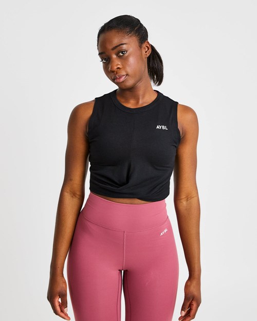 AYBL Element Twist Vest Negros | HKTCMZY-09