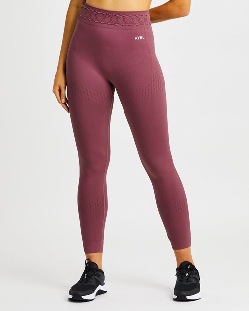 AYBL Elevate Seamless Leggings Rosas | EYTNZSL-65