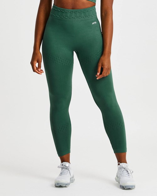 AYBL Elevate Seamless Leggings Verdes | ODWMCRQ-14