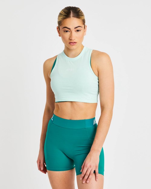 AYBL Entrenamiento Crop Vest Verde Menta Verdes | DTVKOLS-03