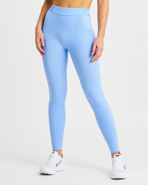 AYBL Entrenamiento Leggings Azules | WFEXPKS-47