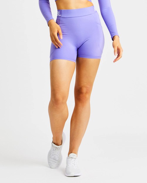 AYBL Entrenamiento Shorts Morados | FEKRGIX-82