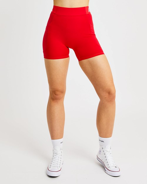 AYBL Entrenamiento Shorts Rojos | LFDBEZQ-67