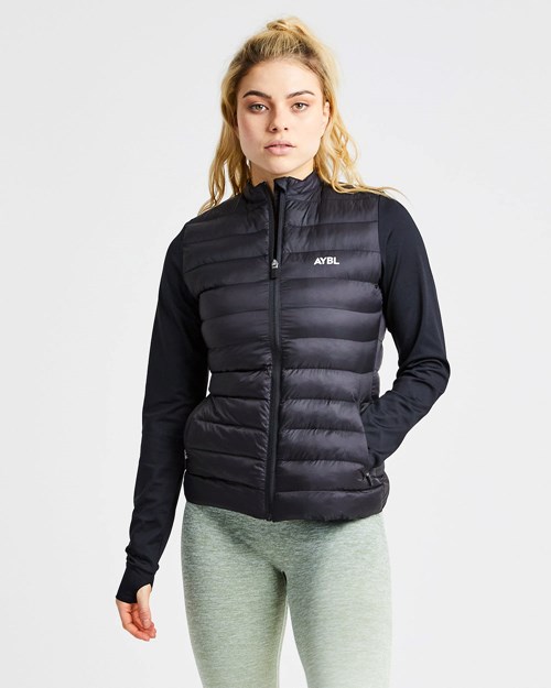AYBL Everyday Acolchado Jacket Negros | CVWSIOZ-15