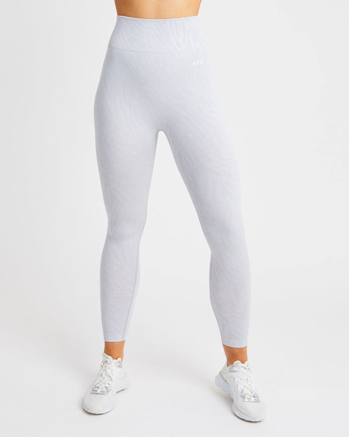 AYBL Evolve Animal Seamless Leggings Grises Claro | RKFXGLQ-28