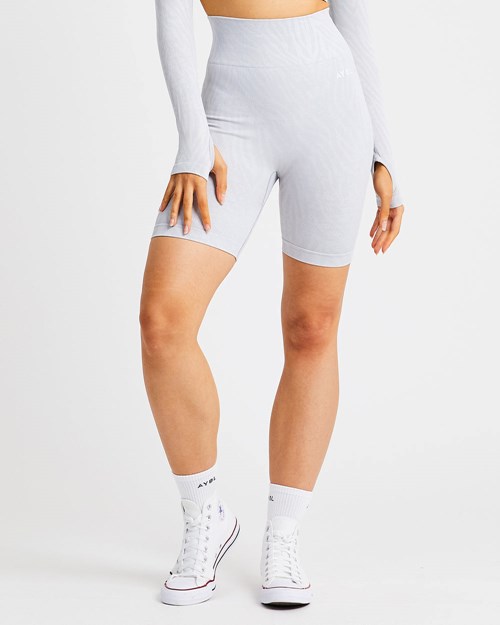 AYBL Evolve Animal Seamless Shorts Grises Claro | ZROFBEM-91