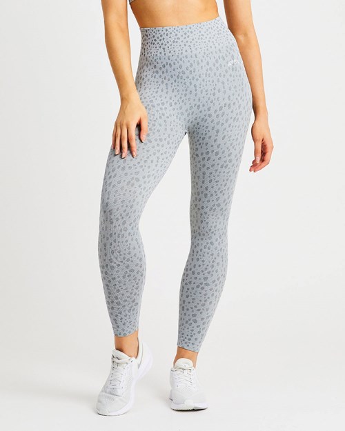 AYBL Evolve Speckle Seamless Leggings Grises Claro | MLYFOKH-27
