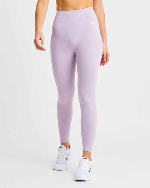 AYBL Evolve Speckle Seamless Leggings Lilac | KISYPXU-43