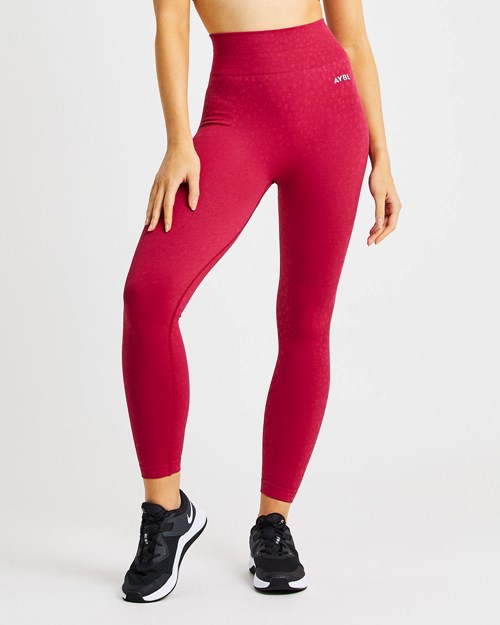 AYBL Evolve Speckle Seamless Leggings Raspberry | XBMGORP-89