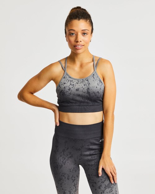 AYBL Flare Seamless Sports Bra Grises | EOIZRNX-17