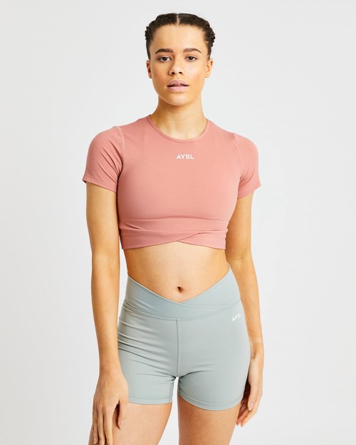 AYBL Flow Crop Top Rosas | UBRGIHF-08