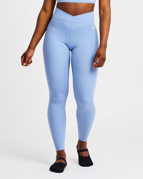 AYBL Flow Leggings Azules | EPXZWOU-53