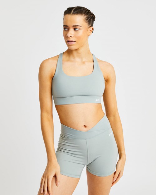 AYBL Flow Sports Bra Verdes | KGTBWNE-64