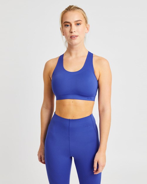 AYBL Fusion Sports Bra Azules | RZTYEGA-87