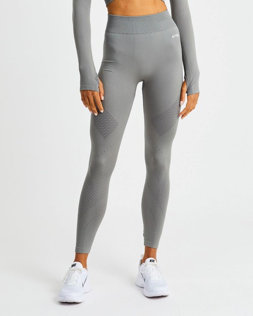 AYBL Ignite Seamless Leggings Grises | KHVOGQD-48