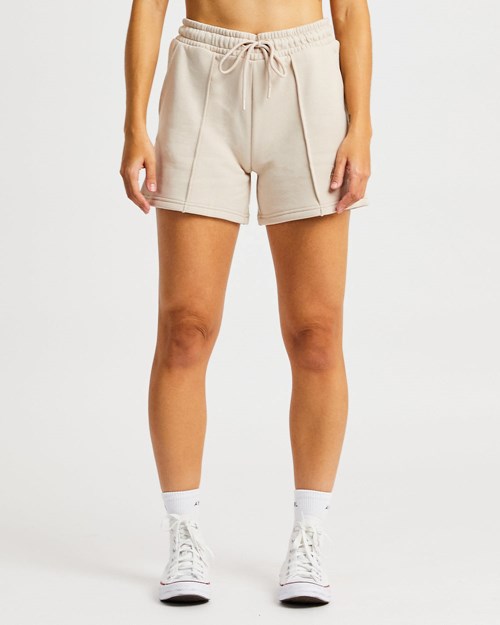 AYBL Luxe Shorts Sand | KJRNUVW-74