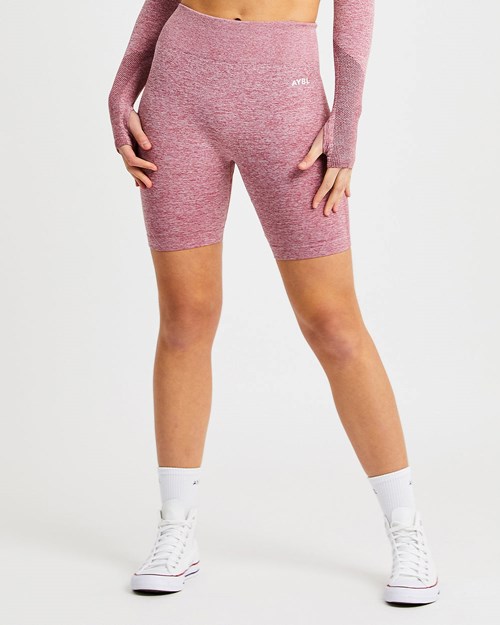 AYBL Motion Seamless Cycling Shorts Rojos | HCOIDQS-24