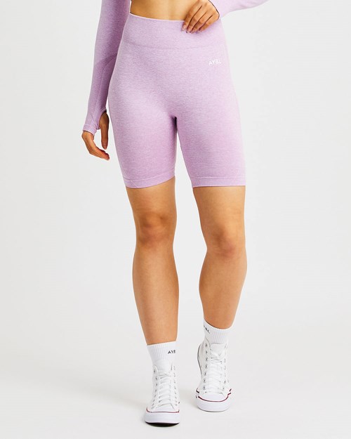 AYBL Motion Seamless Cycling Shorts Rosas | QKCPISB-83