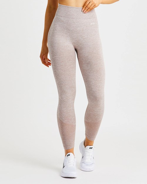 AYBL Motion Seamless Leggings Beige | SJYHDZG-68