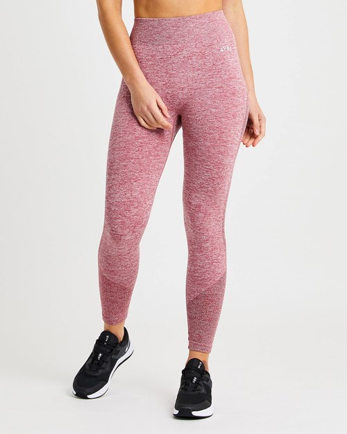 AYBL Motion Seamless Leggings Rojos | PXMKJVB-74