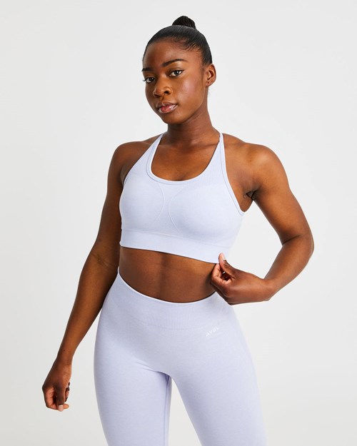 AYBL Motion Seamless Sports Bra Azules | JRWYUBS-93