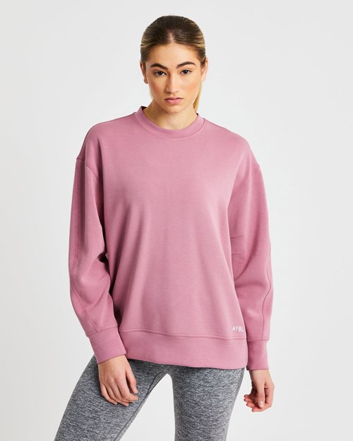 AYBL Oversized Jumper Rosas Rosas | YFJXTML-57