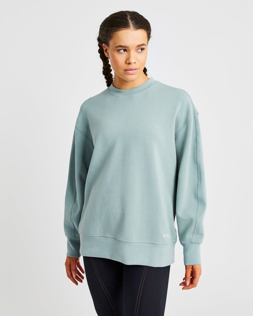 AYBL Oversized Jumper Verdes | IZCBNFO-71