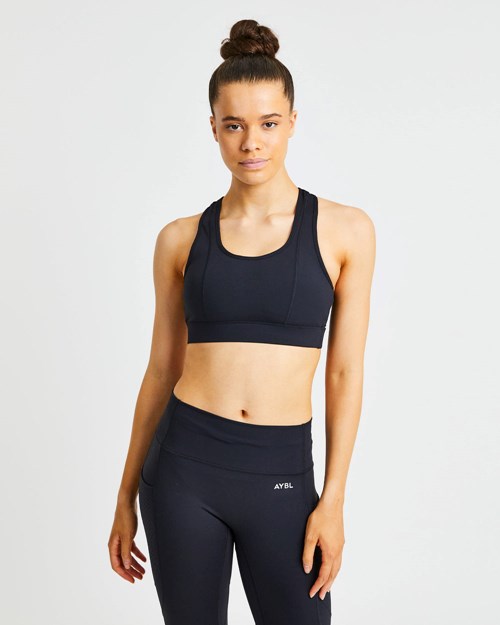 AYBL Pace Sports Bra Negros | VDAKJFM-84