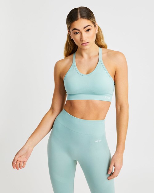 AYBL Reform Seamless Sports Bra Verdes | ZWEIXLU-31