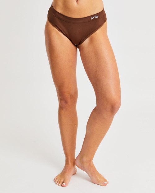 AYBL Seamless Hipsters Marrom | SEMVLTB-08