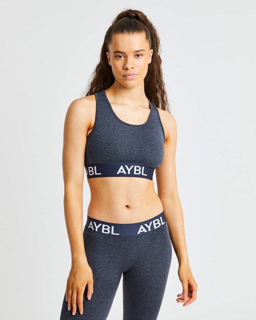 AYBL Staple Seamless Sports Bra Negros | VFUTSBM-96